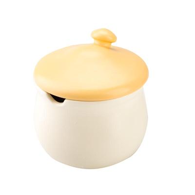 小号蘑菇厨房带盖猪油罐调味