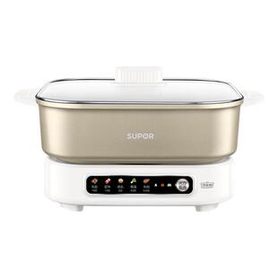 苏泊尔速沸电火锅6L大容量电锅家用电煮涮火锅一体式电热锅电炒锅