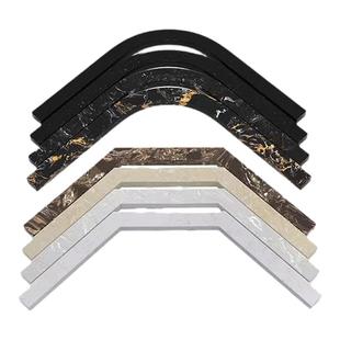 大理石挡水条钻石形实心石基卫生间浴室防水条扇形钻石淋浴房石基