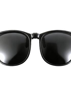 近视专用夹式墨镜折叠太阳镜夹片