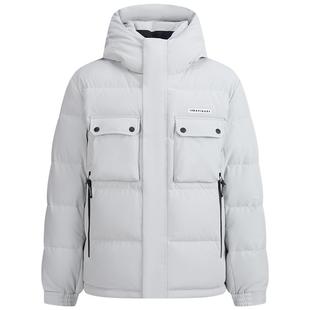 [防水]Navigare意大利小帆船连帽工装羽绒服男士冬季新品保暖外套