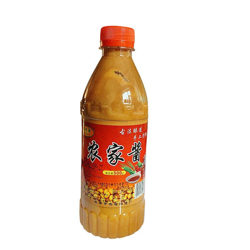 正宗东北农家酱手工打耙传统臭酱