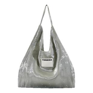 【宋茜同款】TENERA芭蕾系列钻石款单肩包手提大容量包包女款