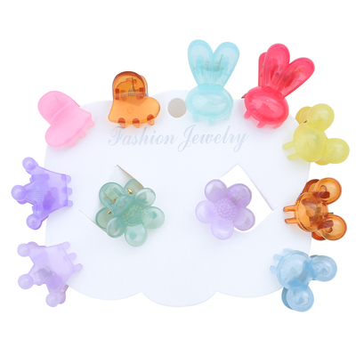 婴儿女孩碎发宝宝公主小抓夹