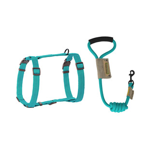 Touchdog它它攀岩狗狗工字胸背带小中大型犬防挣脱牵引绳狗绳狗链