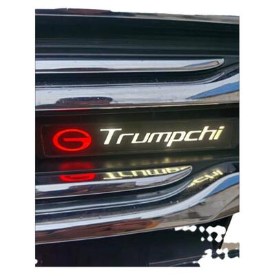 适用传祺改装装饰中网LED发光标