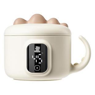 小白熊宝宝恒温碗婴儿辅食碗智能充电加热免注水防摔儿童