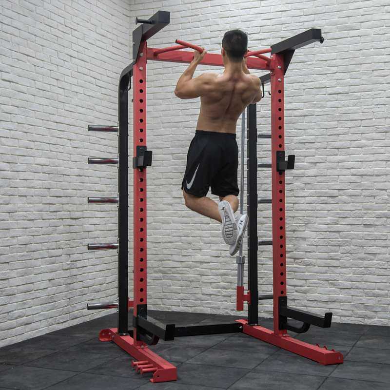 腾泰多功能半框深蹲架力量举大负重龙门架健身房专业卧推架器材