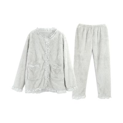 歌瑞尔加厚保暖锁温冬季睡衣