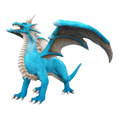 中华恐龙园 恐龙玩具男孩仿真动物模型 神龙召唤魔龙神话礼物