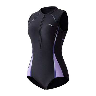 安踏*蝴蝶腰*连体三角塑型游泳衣