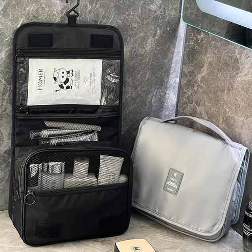 化妆包大容量便携洗漱神器手提旅行防水收纳袋男士出差携带洗澡包