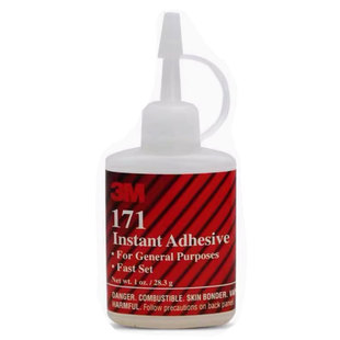 3M171胶水28.3g超强低白化瞬干胶轮胎粘接模型胶3M高强度粘胎胶水