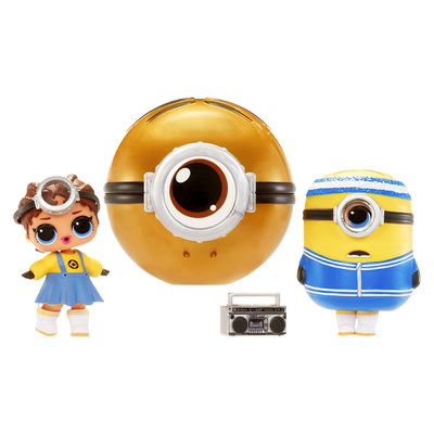 lol惊喜娃娃小黄人拆拆球娃娃