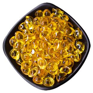 水晶元宝琉璃摆件黄水晶大小元宝聚宝盆家居装饰品开业礼品供曼扎