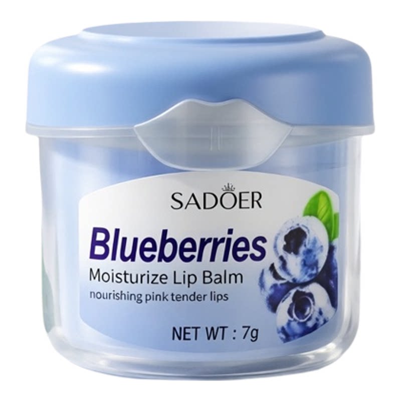 SADOER润唇膏蓝莓7克1件敏感性肤质保湿补水滋润滋养长效修护唇部