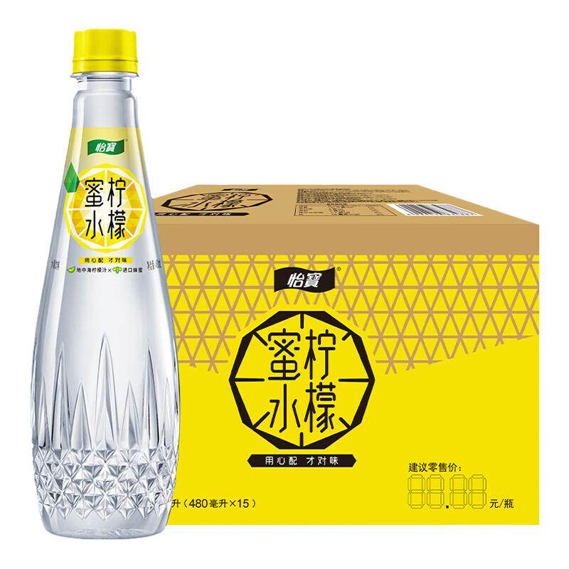 怡宝蜜水柠檬水果饮料整箱装