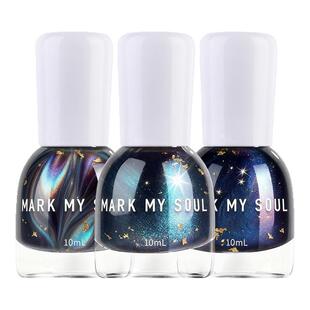 【流沙猫眼】慕色猫眼油性指甲油2026年新款免烤快干持久显色