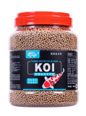 锦鲤金鱼增色育成专用鱼食高蛋白