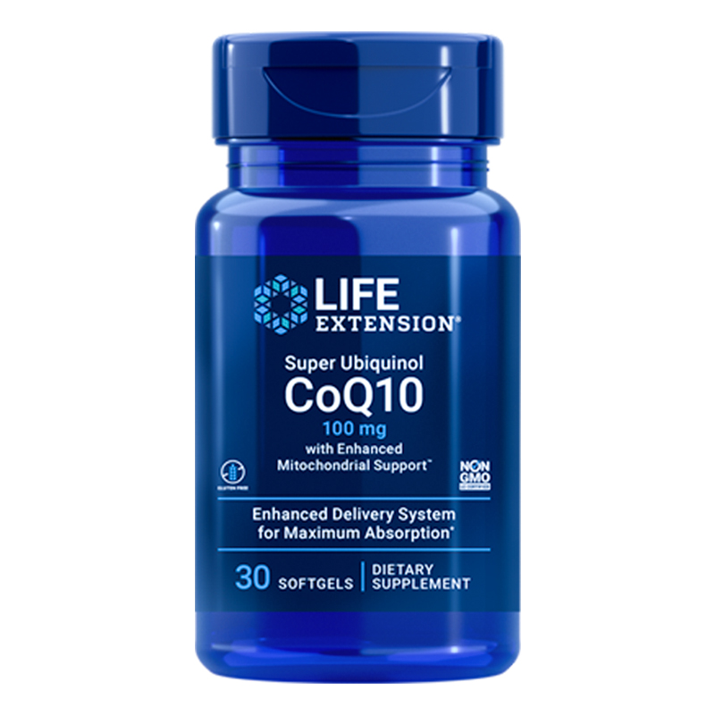 Life Extension 沿寿 超吸收辅酶Q10(泛醌)软胶囊100mg*60粒