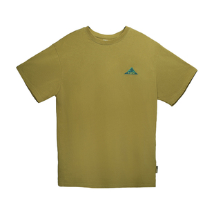 TESTV STOP WORKING系列 凉感抗菌 山间印花短袖