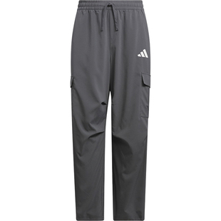 Adidas/阿迪达斯正品2025新款男士宽松梭织运动休闲长裤KA9314