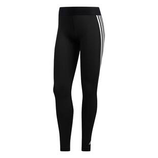 Adidas/阿迪达斯正品夏季女子训练弹力运动透气紧身长裤 FJ7173