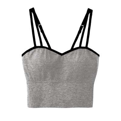 无痕修身显瘦百搭短款运动内衣