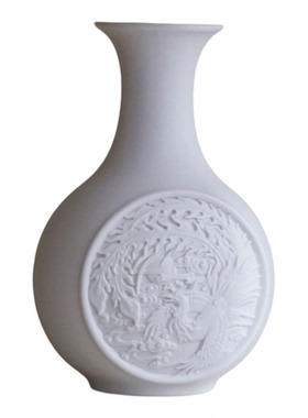 中古风陶瓷花瓶室内古朴手工怀旧陶土花器客厅电视柜插花装饰摆件