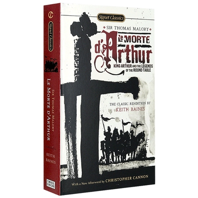正版 亚瑟王之死 Le Morte D'Arthur: King Arthur 英文原版 亚瑟王与圆桌骑士传奇 英文版进口书籍
