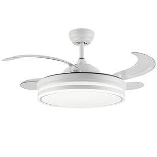 钻石牌隐形风扇灯家用客厅餐厅吊扇灯2026新款一体吸顶吊灯电风扇