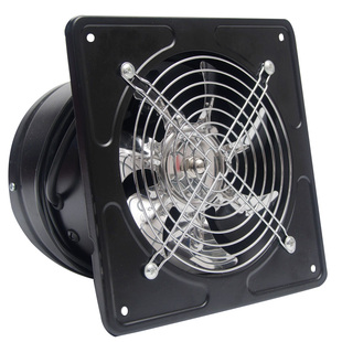 象马排气扇家用厨房卫生间换气扇墙壁式排风扇油烟强力抽风机高速