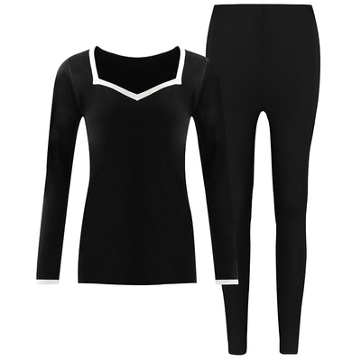 抗静电赫本领超柔软保暖内衣套装