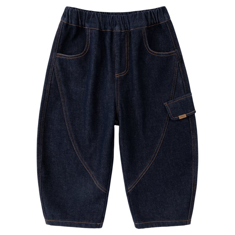 嘟嘟家儿童裤子男童冬季牛仔裤