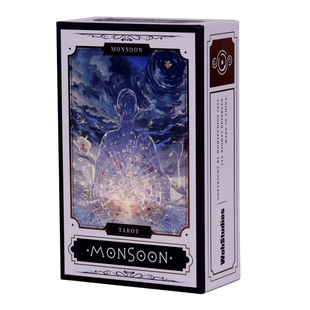 【现货】典藏版远方季风罗塔牌Monsoon Tarot 78张标准韦特体系卡