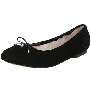 虞书欣同款SAM EDELMAN山姆爱德曼春软皮浅口芭蕾平底单鞋FELICIA