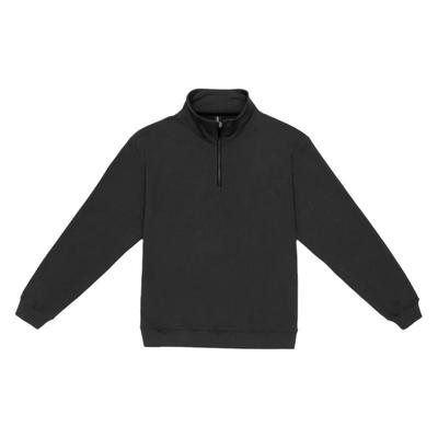 DRIOTOPIA2024秋冬新品磨毛毛圈半开拉链卫衣男宽松运动套头衫