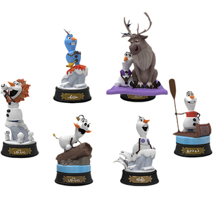 【自营】野兽王国冰雪奇缘雪宝说故事COS小美人鱼阿拉丁辛巴手办