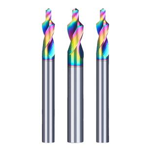 铝用二级台阶钻钨钢90度铝塑门窗不锈钢专用两级阶梯沉孔倒角钻头