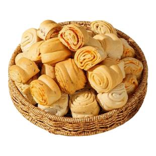 烤馍小花卷独立包装山西特产烤馒头健康早餐整箱批发办公休闲零食