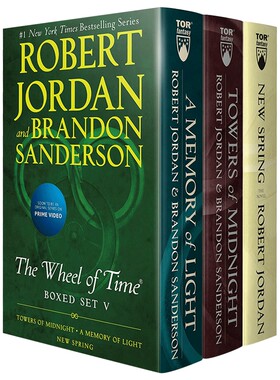 华研原版 时间之轮套装5 英文原版小说 The Wheel of Time Premium Boxed Set V Books 13-15 英文原版小说 进口英语书籍