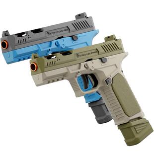 高配金属风格洛克玩具枪自动仿真抛壳机械连发成人模型男孩小手抢