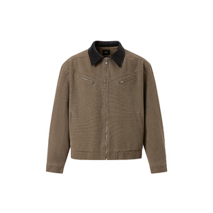 IMXS【拓子哥江奇霖同款】巴恩风底特律夹克美式复古工装水洗外套