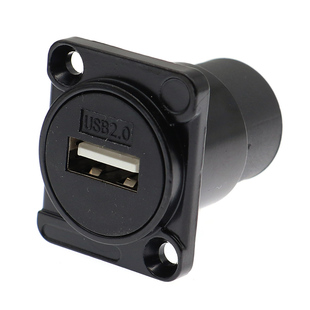 D型USB模块 工业数据连接器TYPEC双通插座 3.0医疗插座设备转接头