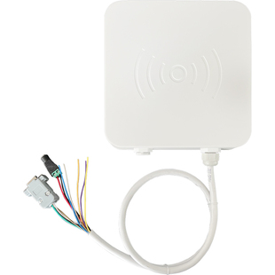 远距离电动车门禁出入管理RFID超高频读卡器无人值守感应小区道闸