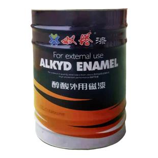 醇酸外用磁漆双塔油漆户外高光机械桥梁塔吊行车护栏耐候防腐面漆