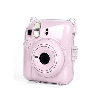 富士拍立得mini12/11保护壳收纳相机防摔保护套可爱斜挎硬壳配件