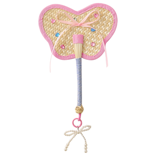 手工编织扇创意可爱动物夏天耐用蒲扇扇子随身便携装饰挂件手摇扇