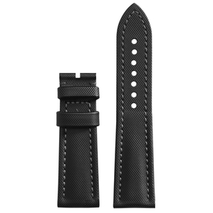 积优宝珀五十寻尼龙原装表带代用宝珀5000空军司令男士手表带23mm