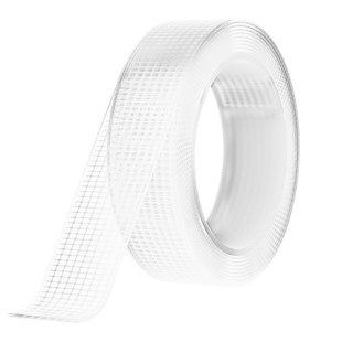 网格纳米双面胶高粘度强力无痕贴墙面承重3不留痕透明胶带粘胶M魔力胶插排固定器防水瓷砖专用胶车用固定贴片